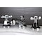 Kingston Brass KS4461BEX Essex 8" Widespread Bathroom Faucet, Polished Chrome KS4461BEX - alternate 2